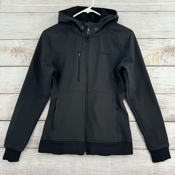 Kathmandu Full Zip Insulated Jacket Women's Size 8 Black - Picture 1 of 13
